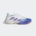 adidas Barricade Tennis Shoes Lucid Blue / Violet Fusion / Pulse Mint 8 - Women Tennis Trainers