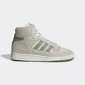 adidas Centennial 85 High Shoes Crystal White / Silver Green / Silver Green M 7 / W 8 - Men Basketball Trainers