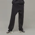 adidas Y-3 Organic Cotton Terry Straight Pants Black S - Men Lifestyle Pants