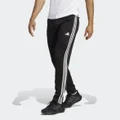adidas Train Essentials 3-Stripes Training Pants Black / White M - Men Training,Gym & Training Pants