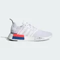 adidas NMD_R1 Shoes White / Black / Red M 7 / W 8 - Men Lifestyle Trainers