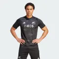 adidas All Blacks Rugby Performance Tee Black 3XL - Men Rugby Shirts
