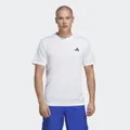 adidas Train Essentials Training Tee White / Black L - Men Training,Gym & Training Shirts