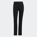 adidas PrimeGreen Full-Length Golf Pants Black 14 - Women Golf Pants