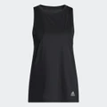 adidas Own The Run Tank Top Black XS - Women Running Shirts