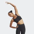 adidas TailoRed Impact Luxe Training High-Support Bra Black 30D - Women Training Sports Bras