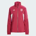 adidas FEF RAIN JKTW Ruby L - Women Football Jackets