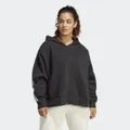 adidas Future Icons 3-Stripes Full-Zip Hoodie (Plus Size) Black 1X - Women Lifestyle Hoodies