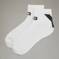 adidas Y-3 Lo Socks White L - Unisex Lifestyle Socks & Leg Warmers