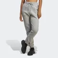 adidas Lounge Fleece Pants Grey L - Women Lifestyle Pants
