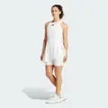 adidas AEROREADY Pro Tennis Dress White L - Women Tennis Dresses