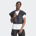 adidas City Escape Premium Vest Black 2XL - Men Lifestyle Jackets