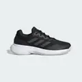 adidas Gamecourt 2.0 Tennis Shoes Black / Silver Metallic 6 - Women Tennis Trainers