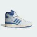 adidas Forum 84 High Closer Look Shoes Off White / Trace Royal / White M 7 / W 8 - Men Basketball Trainers