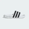 adidas Adilette 22 Slides White / Black 10 - Men Lifestyle Sandals & Thongs