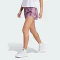 adidas Marathon 20 Allover Print Shorts Wonder Orchid / Black XL 3" - Women Running Shorts