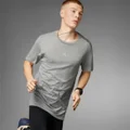 adidas Ultimate Running Conquer the Elements Merino Tee Light Grey S - Men Running Shirts