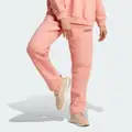 adidas All SZN Fleece Graphic Pants Wonder Clay L - Women Lifestyle Pants
