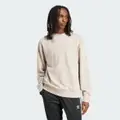 adidas Adicolor Contempo Crew French Terry Sweatshirt Wonder Beige / Wonder Beige S - Men Lifestyle Sweatshirts