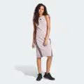 adidas Future Icons 3-Stripes Dress Preloved Fig / Black M - Women Lifestyle Dresses