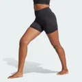 adidas All Me 5-Inch Short Leggings Black L - Women Training Tights