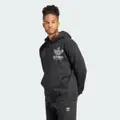 adidas Trefoil Hoodie Black M - Men Lifestyle Sweatshirts