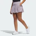 adidas Women's Ultimate365 Tour Pleated Skort Preloved Fig L - Women Golf Skirts