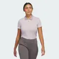 adidas Ultimate365 Tour Primeknit Polo Shirt Putty Mauve XL - Women Golf Shirts
