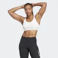 adidas FastImpact Luxe Run High-Support Bra White M A-C - Women Training Sports Bras