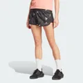 adidas Run It Brand Love Shorts Black XL 3" - Women Running Shorts