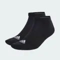 adidas Cushioned Low-Cut Socks 3 Pairs Black / White L - Unisex Lifestyle Socks & Leg Warmers