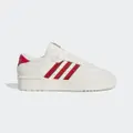 adidas Rivalry Low Shoes White / Red / Shadow Red M 10.5 / W 11.5 - Men Basketball Trainers
