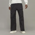adidas Y-3 Crinkle Nylon Pants Black S - Men Lifestyle Pants