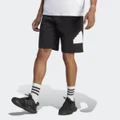 adidas Future Icons Badge of Sport Shorts Black / White L - Men Lifestyle Shorts