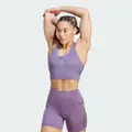 adidas Run Pocket Medium-Support Bra Shadow Violet XL A-C - Women Training Sports Bras