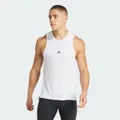 adidas Yoga Training Tank Top White 2XL - Men Training Shirts