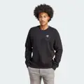 adidas Trefoil Essentials Crewneck Black 2XL - Men Lifestyle Sweatshirts