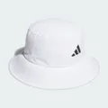 adidas RAIN.RDY Bucket Hat White OSFM - Men Golf Headwear