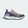 adidas FREE HIKER 2.0 LOW GORE-TEX Trace Black / Active Purple 6 - Women Outdoor,Hiking Trainers