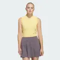 adidas Ultimate365 Tour HEAT.RDY Sleeveless Polo Shirt Semi Spark L - Women Golf Shirts
