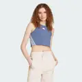 adidas Future Icons 3-Stripes Tank Top Preloved Ink XL - Women Lifestyle Shirts