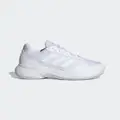 adidas Gamecourt 2.0 Tennis Shoes White / Matte Silver M 10 / W 11 - Men Tennis Trainers