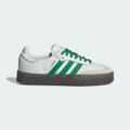 adidas Sambae Shoes White / Green / Off White 6 - Women Lifestyle Trainers