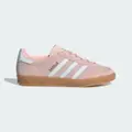 adidas Gazelle Indoor Shoes Sandy Pink / White / Gum 9.5 - Women Lifestyle Trainers