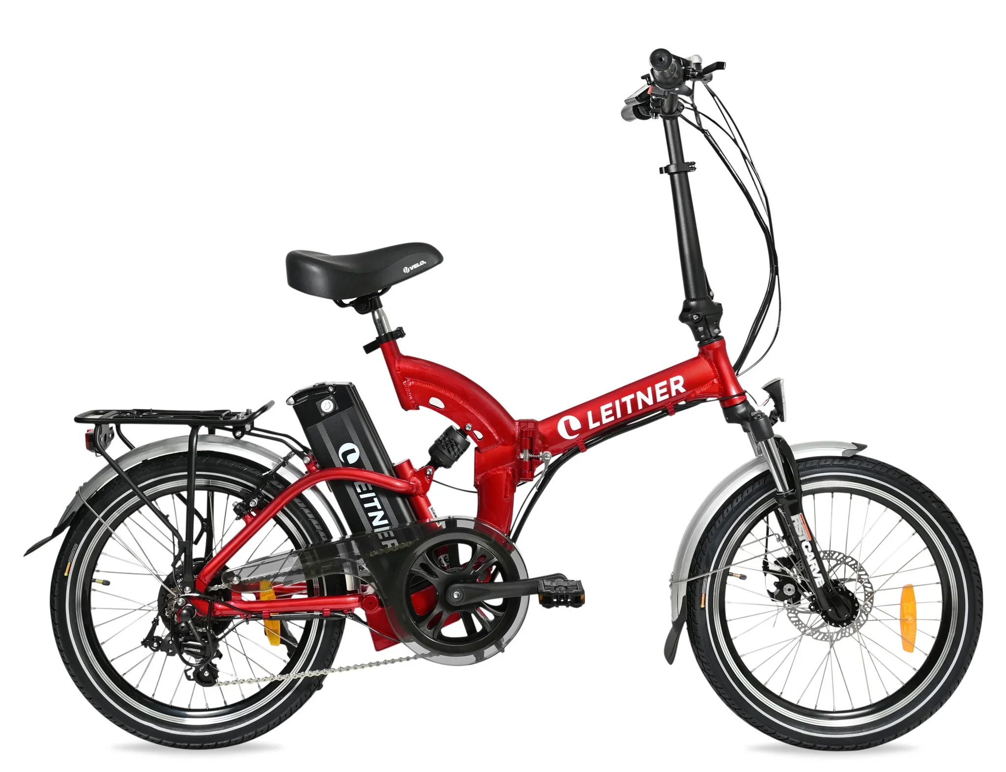 Electric Folding Bike - Dual Suspension - Leitner SuperT
