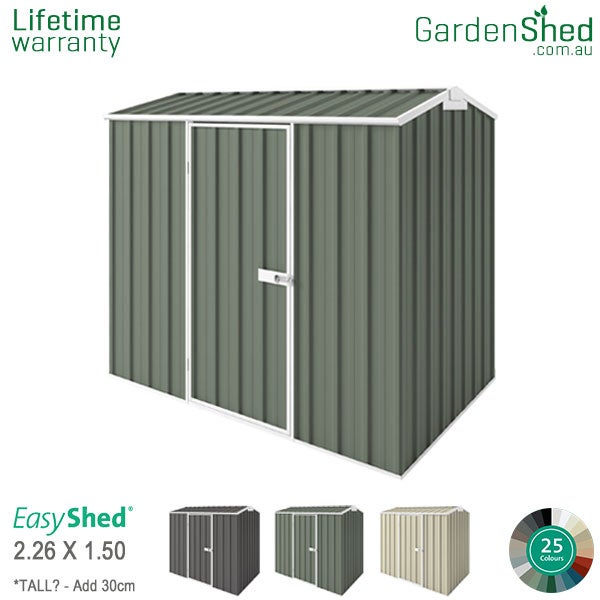 Garden Shed 2.25m x 1.50m gardenshed.com.au