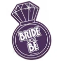 Bride to Be Purple Foam Ring