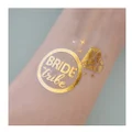 GOLD Bride Tribe with Diamond Ring Tattoo