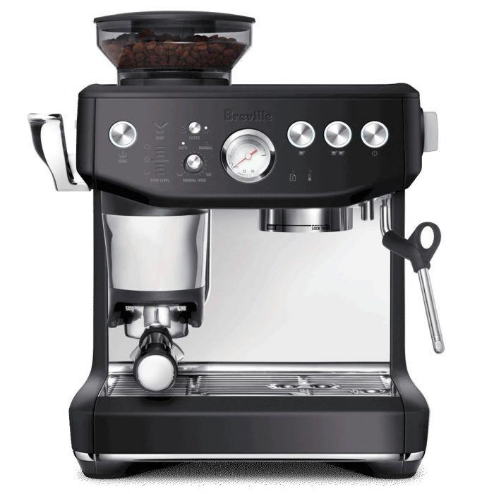 Breville Bes876btr The Barista Express™ Impress Coffee Machine - Black Truffle