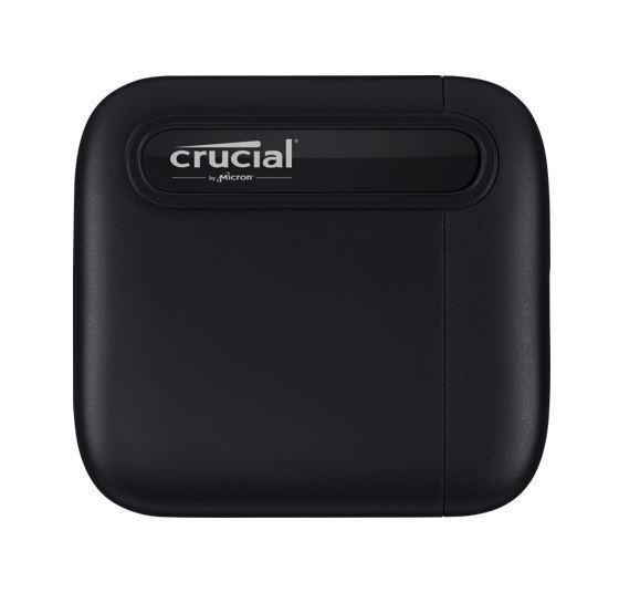 Crucial X6 500gb External Portable Ssd 540mb/s Usb3.2 Usb-c Usb3.0